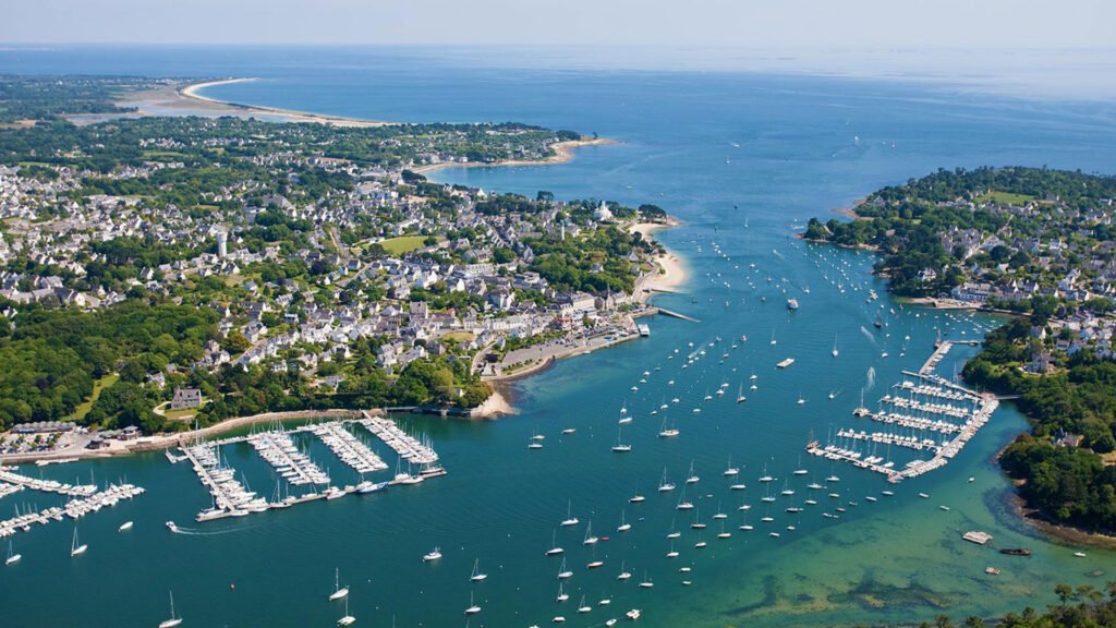 Bénodet vu du ciel