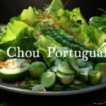 Photo de plat cuisiné avec du chou portuguais