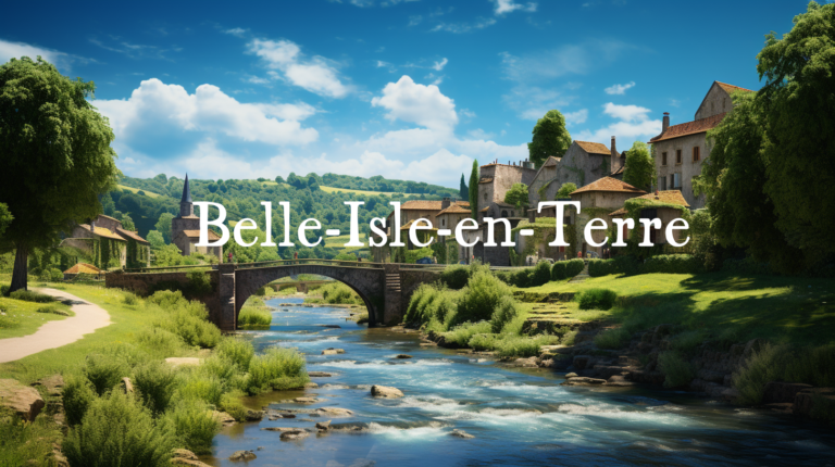 Photo de Belle-Isle-en-Terre en été