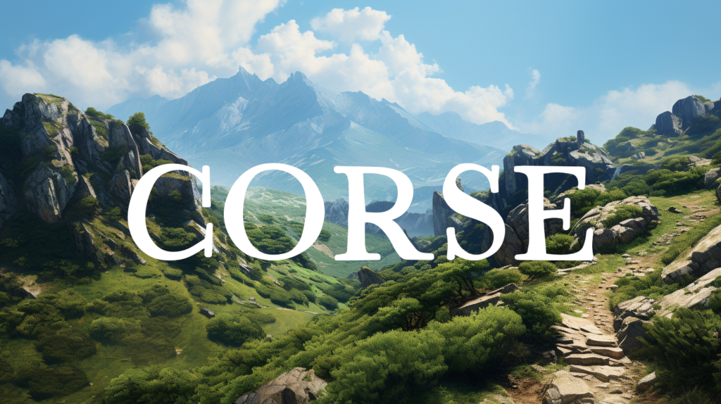 Visuel de la montagne Monte Cinto en Corse