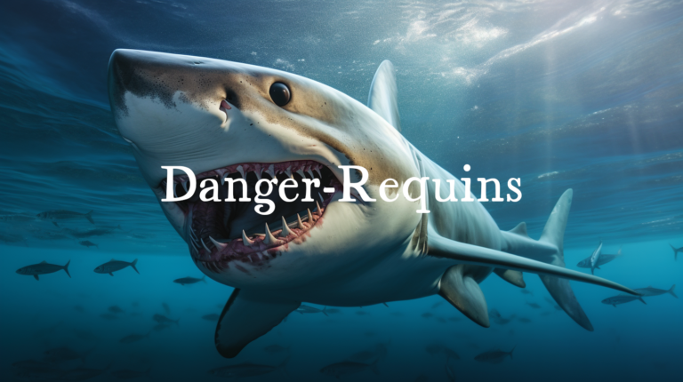 Photo d'un requin bouledogue terrifiant à l'ile maurice