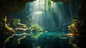 Photo de la Cenote Xlacah au Mexique