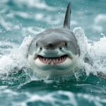 Grand requin blanc maroc