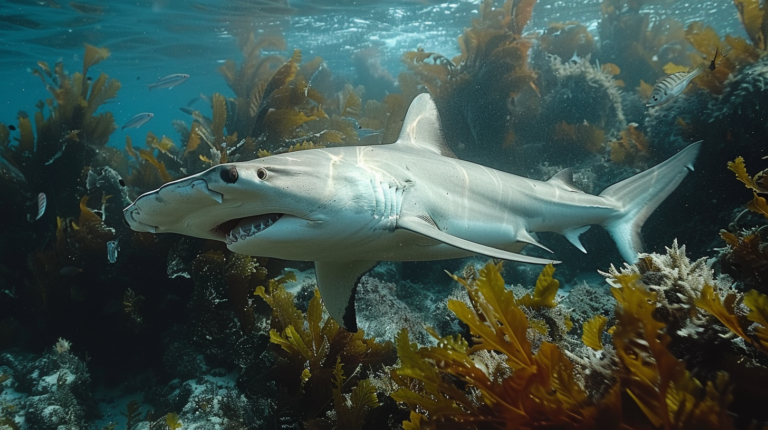 Requin marteau aux maldives