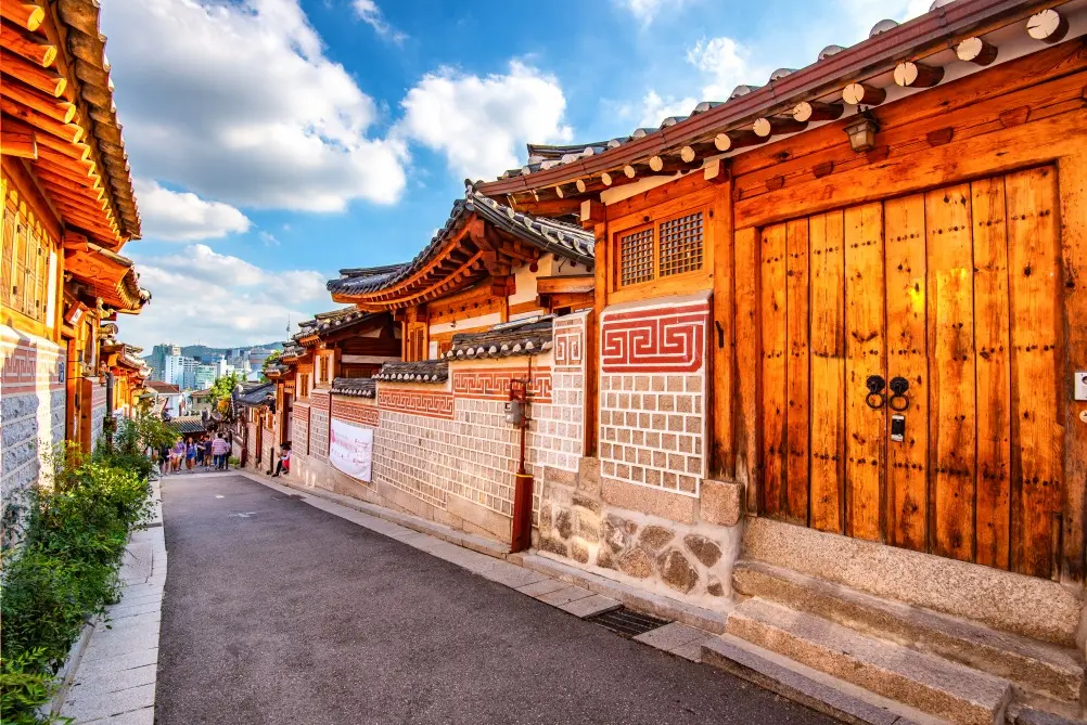 quartier de Bukchon Hanok Village