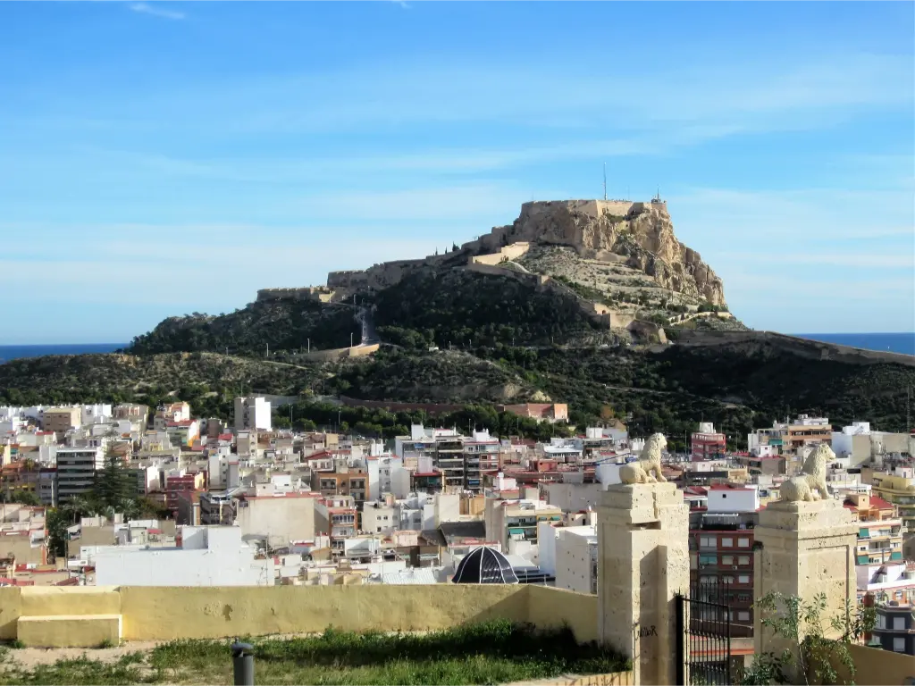 Mont Benacantil à Alicante