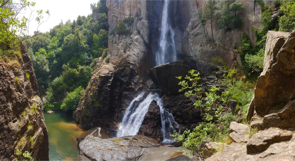 cascade de Piscia di Gallu à Porto Vecchio