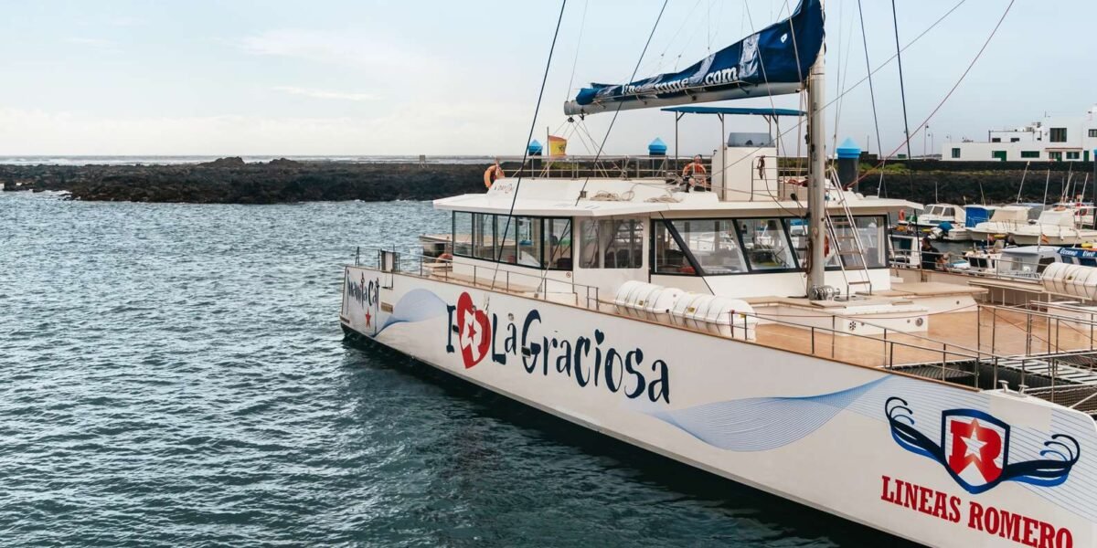 excursion en bateau vers l'île de La Graciosa