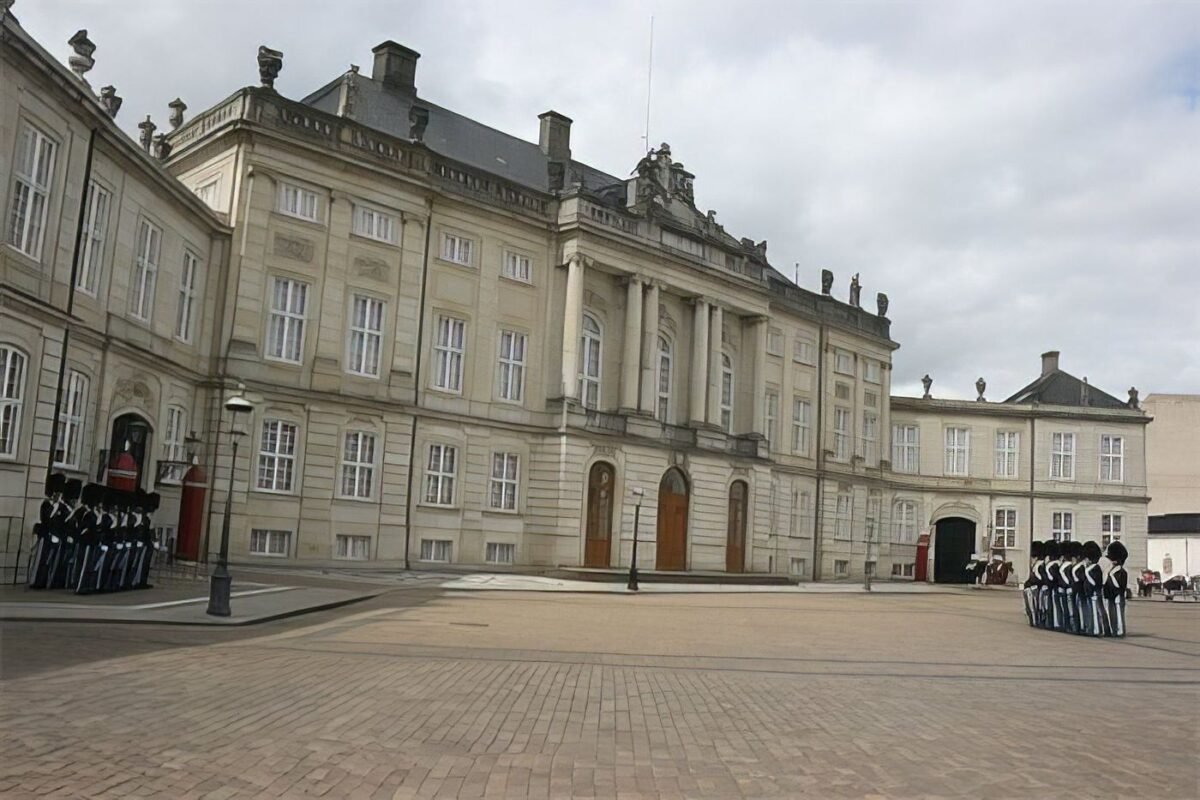 palais d'Amalienborg à Copenhague