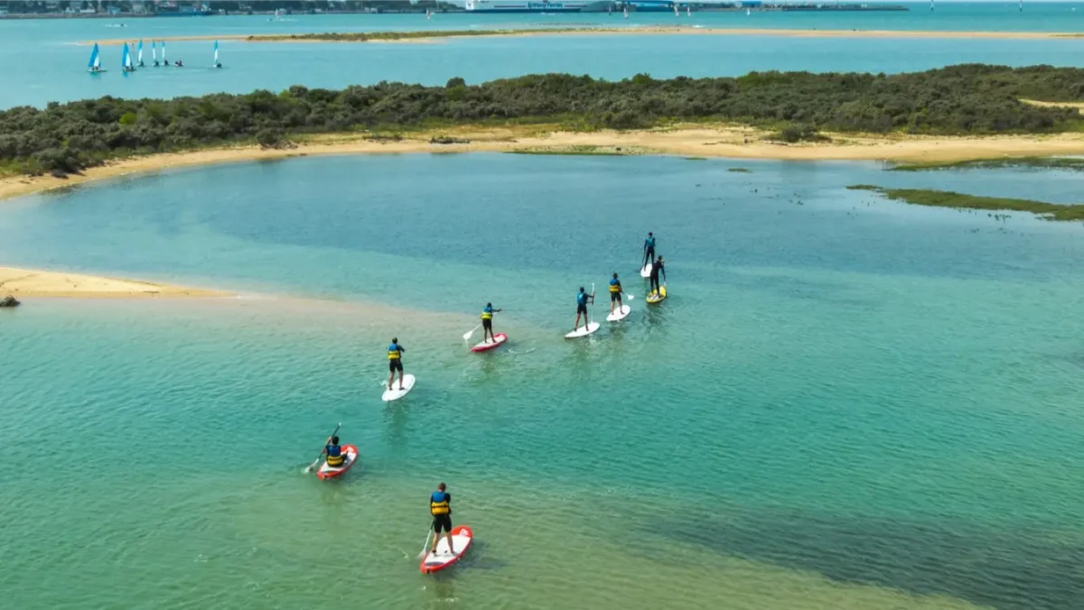 Détendez vous au bord de l'eau à la plage de Ouistreham