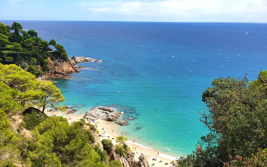 Cala Sa Boadella à Lloret de Mar