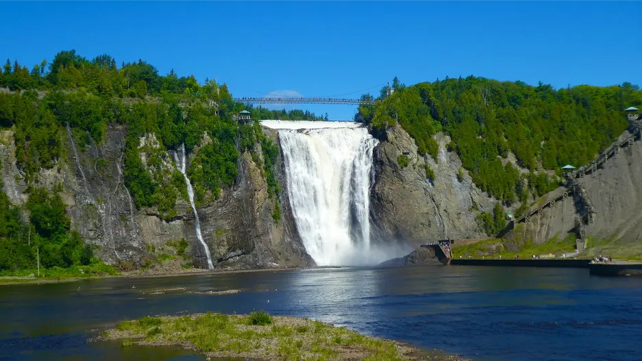 activités incontournables à faire à Québec Visiter les chutes Montmorency