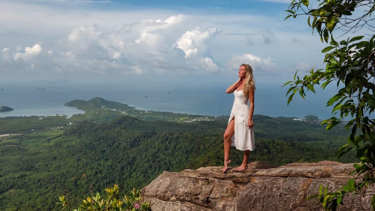 sommet de Dragon Crest Khao Ngon Nak