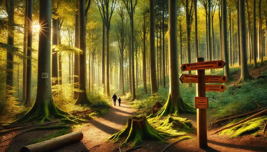 Y a t il des sentiers ou circuits de randonnée autour de cette zone