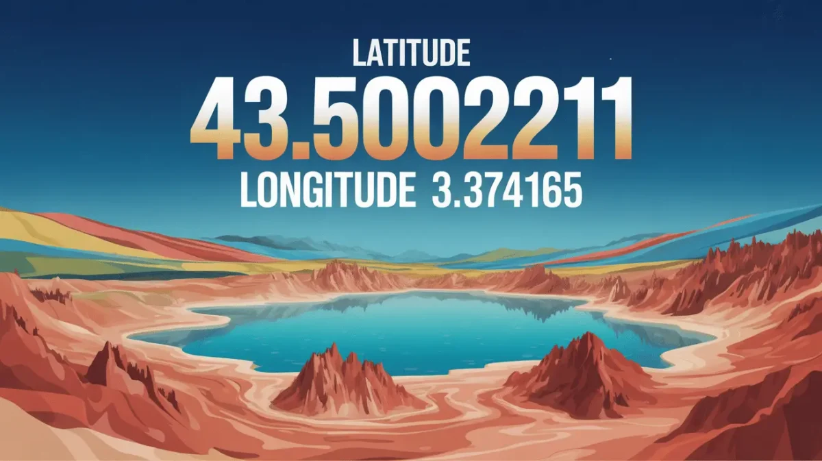À quel endroit correspondent les coordonnées GPS latitude 43.6502211 et longitude 3.374165