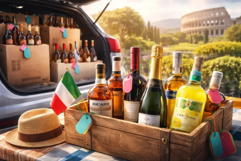 Combien d’alcool peut on ramener d’Italie sans risque