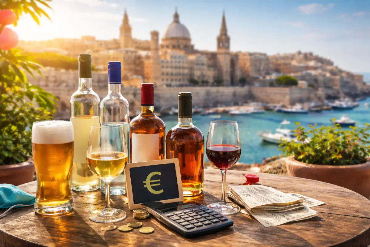 Prix de l’alcool à Malte