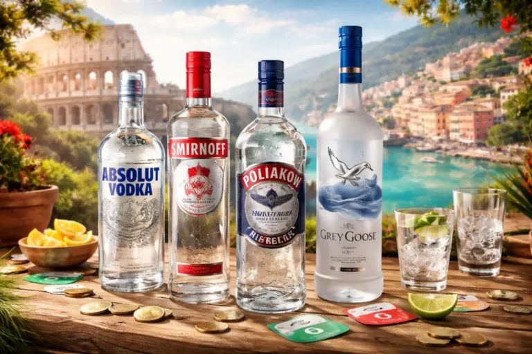 Quel est le prix de la vodka en Italie