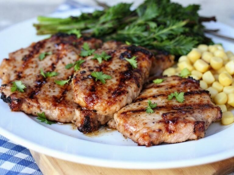 Recette de l'araignée de porc grillée marinée : tendre et juteuse