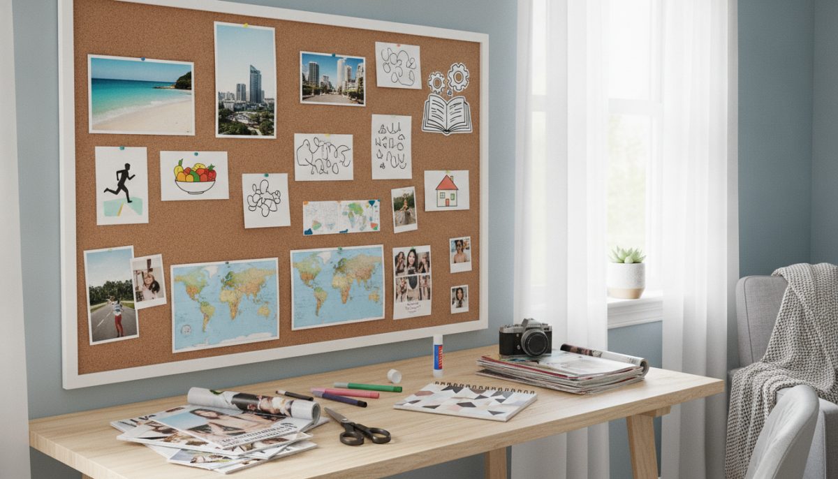 découvrez comment créer un vision board réussi grâce à notre guide ultime, avec des conseils pratiques et astuces pour concrétiser vos objectifs et visualiser vos rêves.