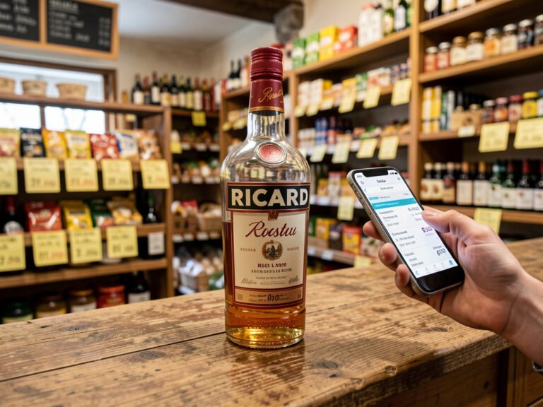 Prix du Ricard 1l à Aoste en mars : comparatif petits commerces 2026