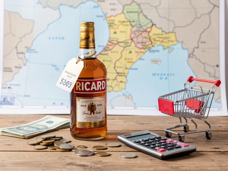 Ricard 1L en Aoste : superette frontalière vs duty free 2026