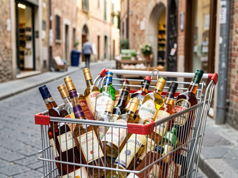 Top 10 magasins d'alcool pas cher près de la frontière italienne